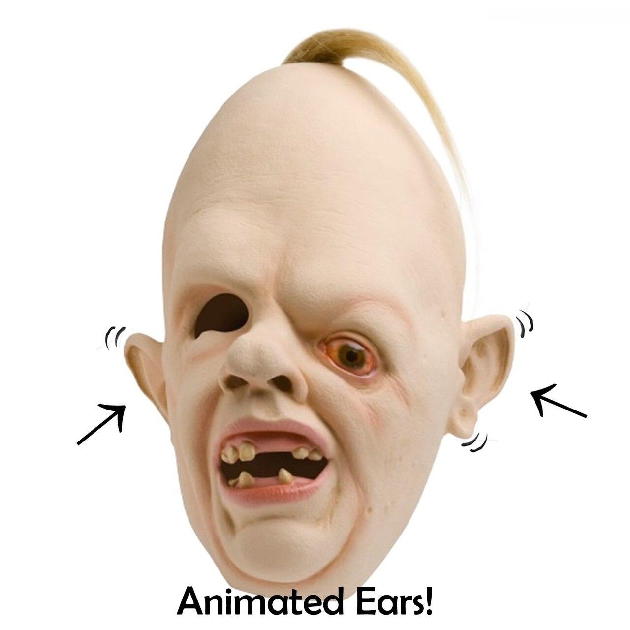 The Goonies Sloth Mask With Animated Moving Ears-tvso