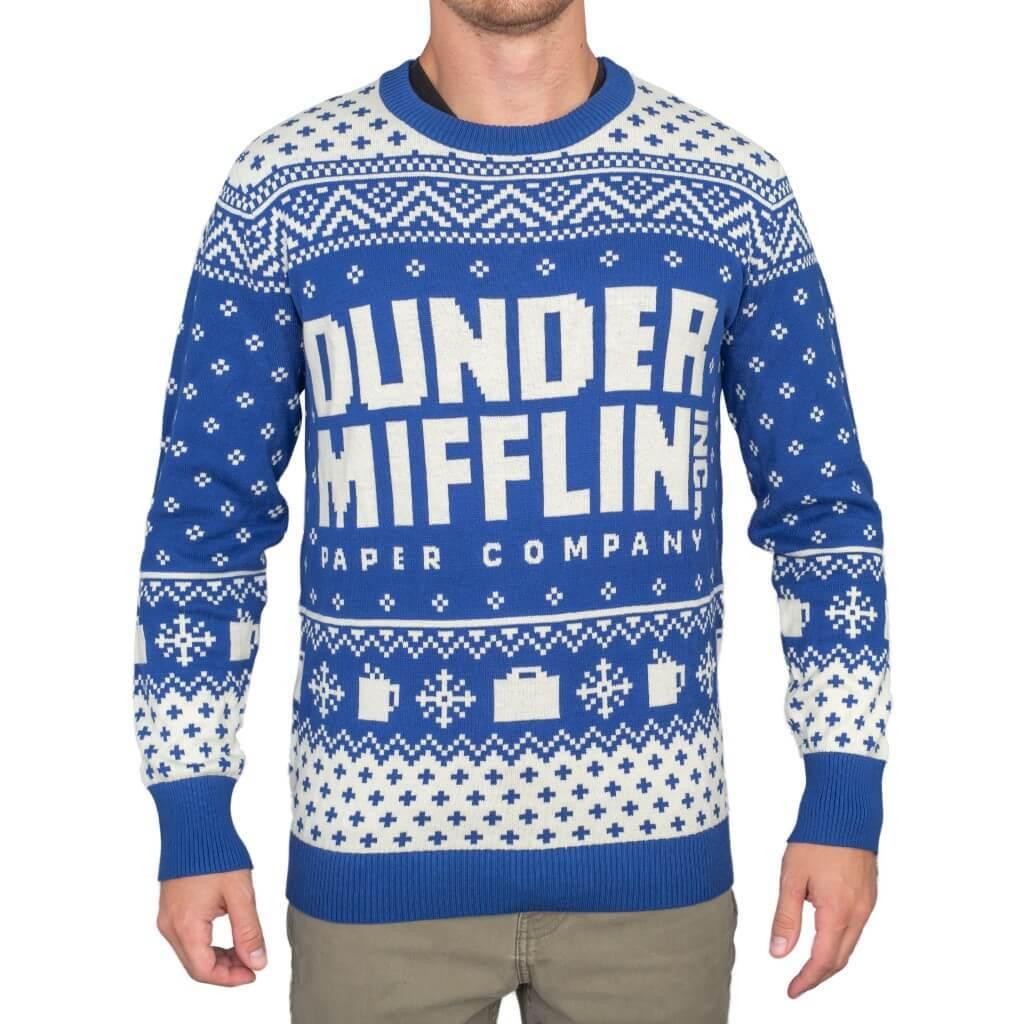 The Office Dunder Mifflin Christmas Sweater-tvso