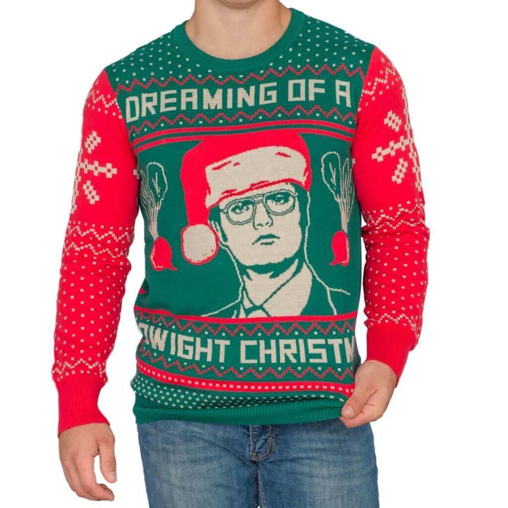The Office Dwight Christmas Beets Christmas Sweater-tvso