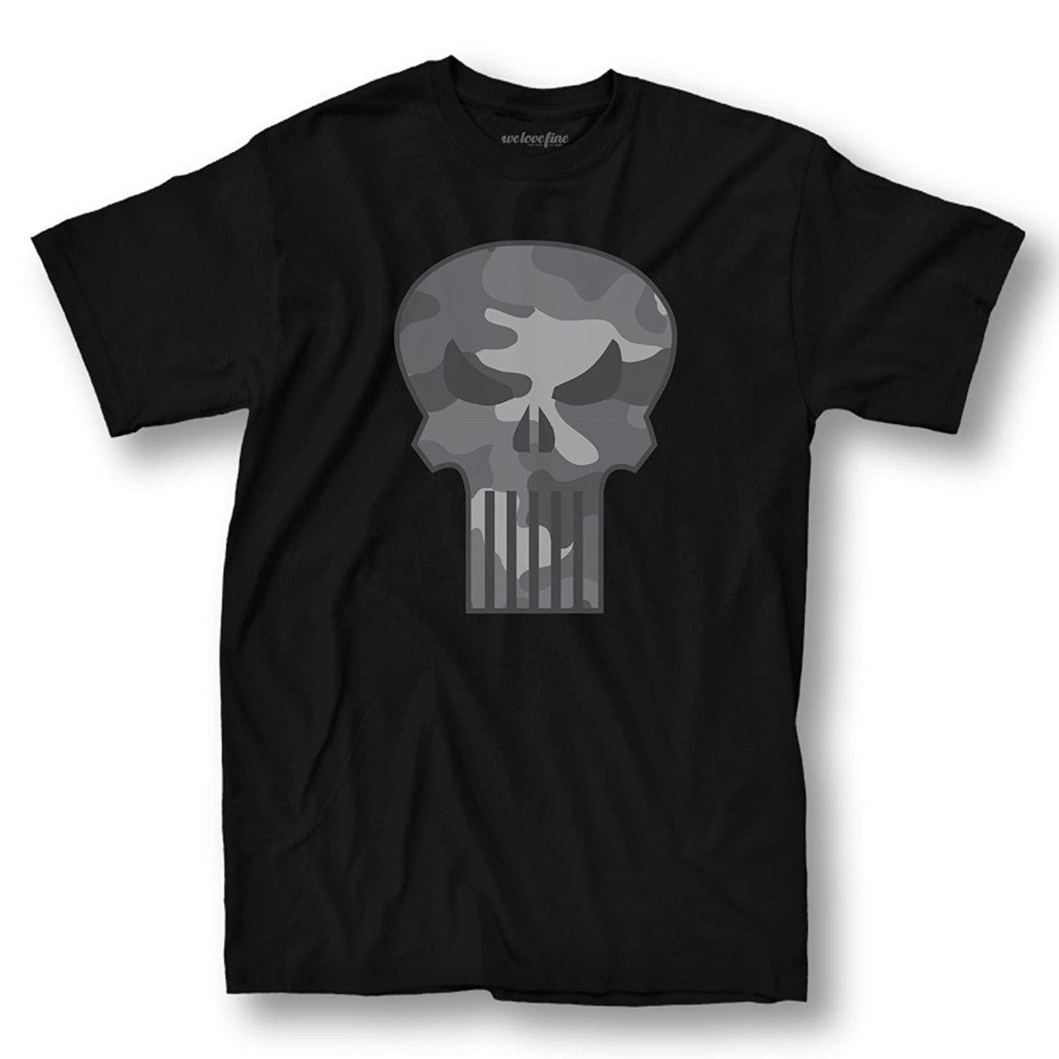 The Punisher Camo Logo T-shirt - TVStoreOnline