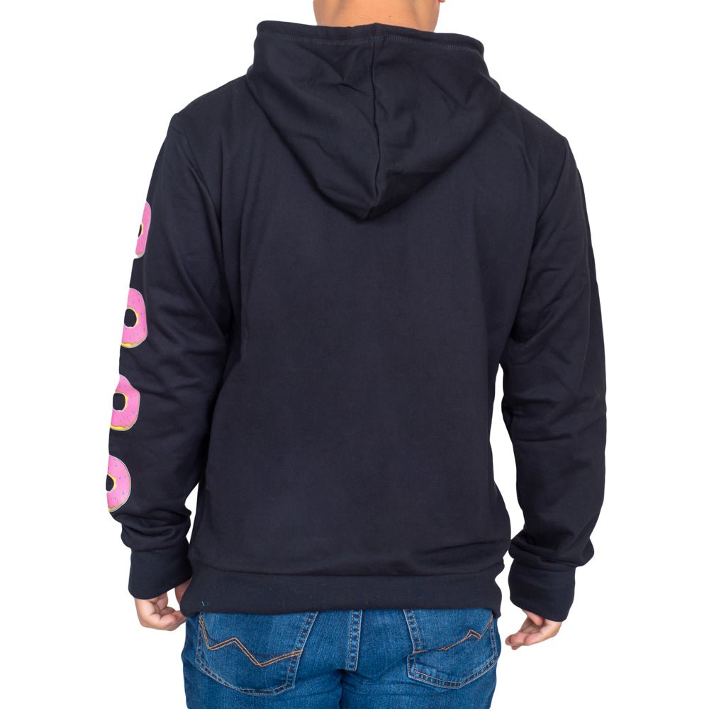 The Simpsons Homer Donut Pull Over Hoodie Sweatshirt - TVStoreOnline