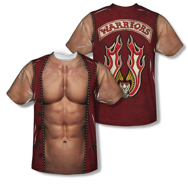 The Warriors Gang Vest Front & Sublimation Print Adult Costume T-Shirt - Warriors - | TV Store Online