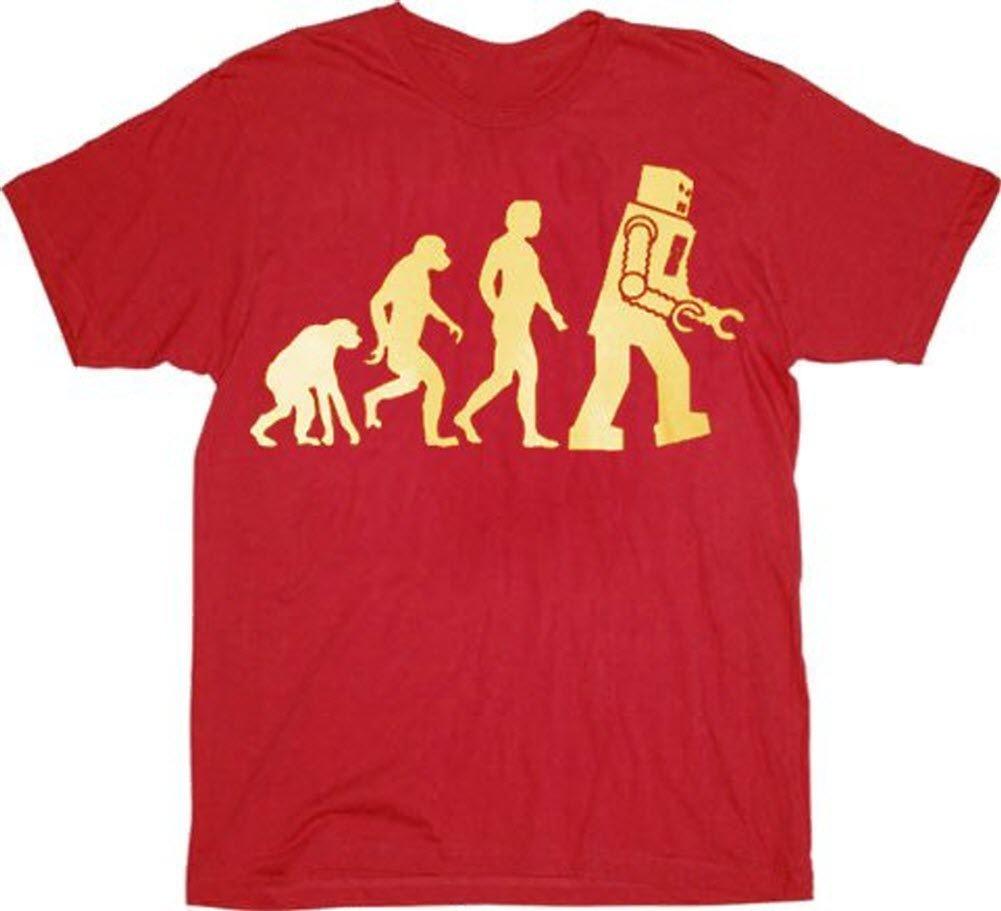 Theory of Evolution Robot Evolution T-shirt-tvso