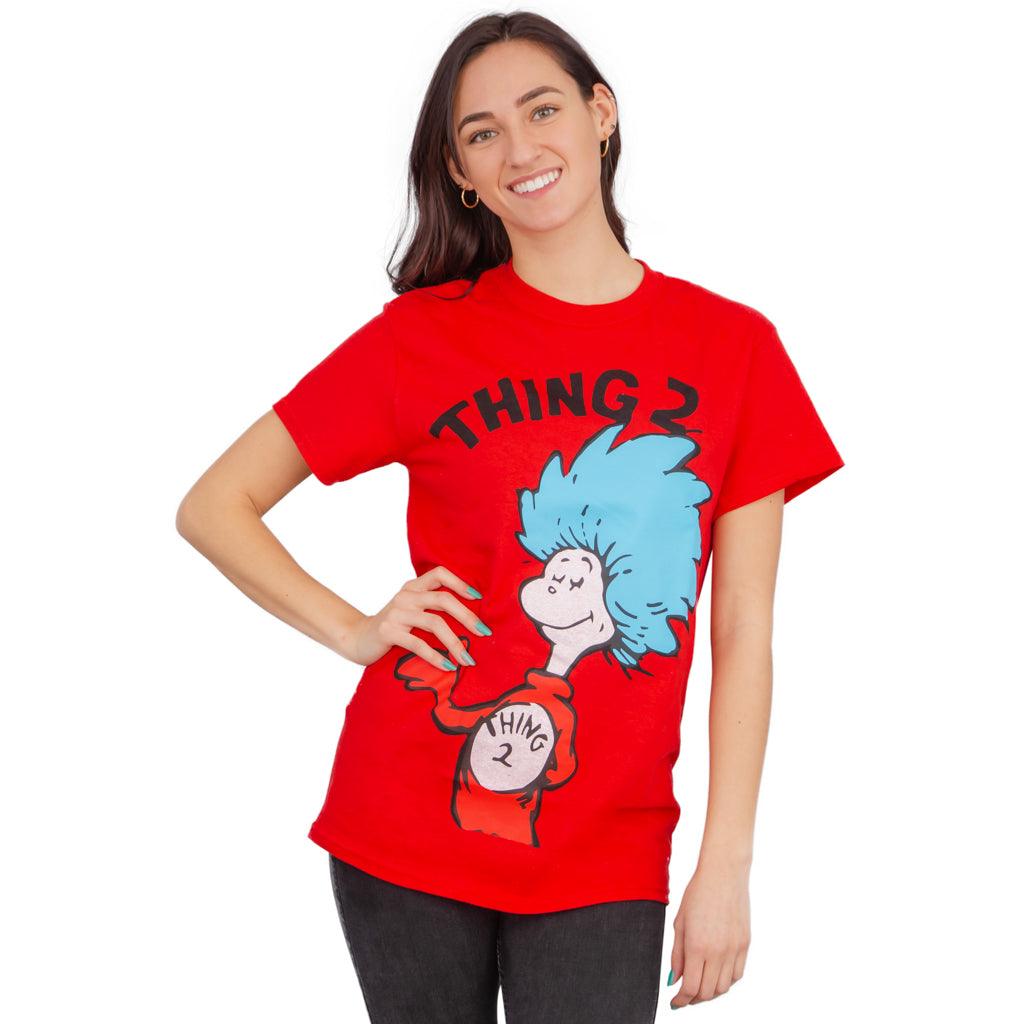 Thing 1 or Thing 2 Adult T-shirt-tvso