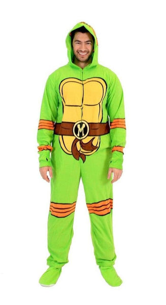 Intimo Nickelodeon Boys' Teenage Mutant Ninja Turtles Union Suit