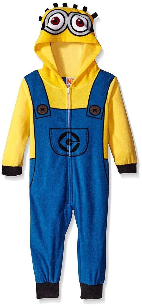 Toddler Despicable Me Minions Uniform Union Suit-tvso