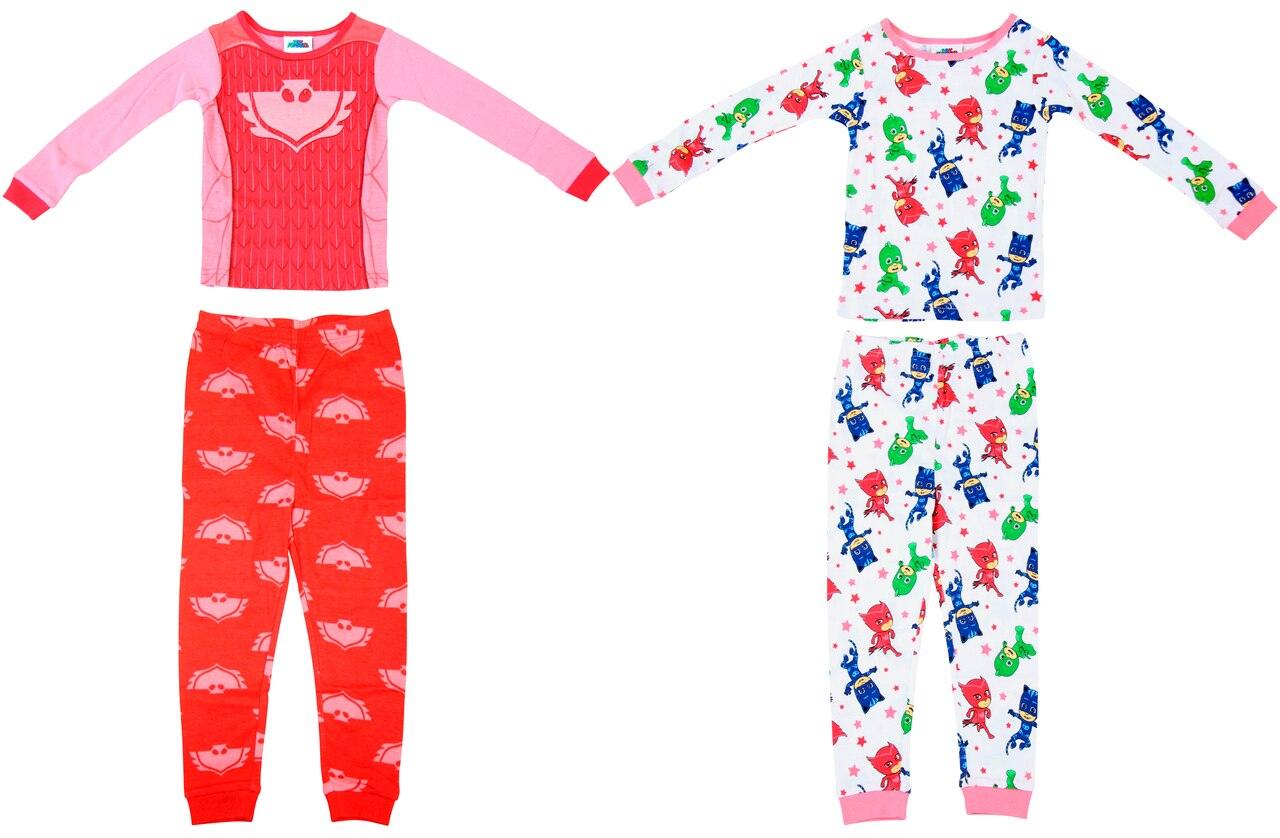 Toddler PJ Masks Owlette Character Mashup Sleepwear Set-tvso