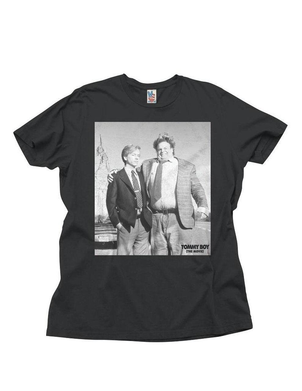 Tommy Boy Tommy & Richard Charcoal T-Shirt-tvso