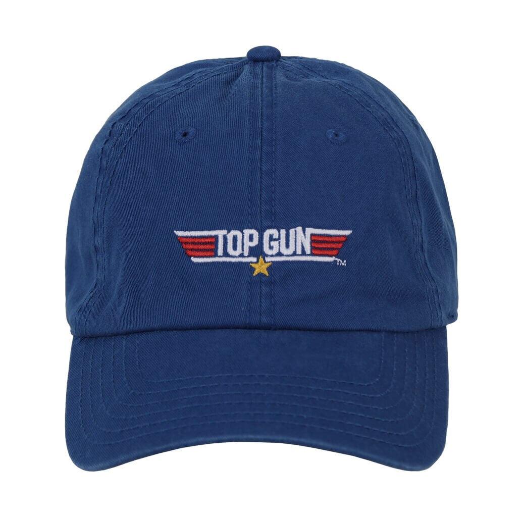 Top Gun Logo Navy Blue Baseball Cap-tvso