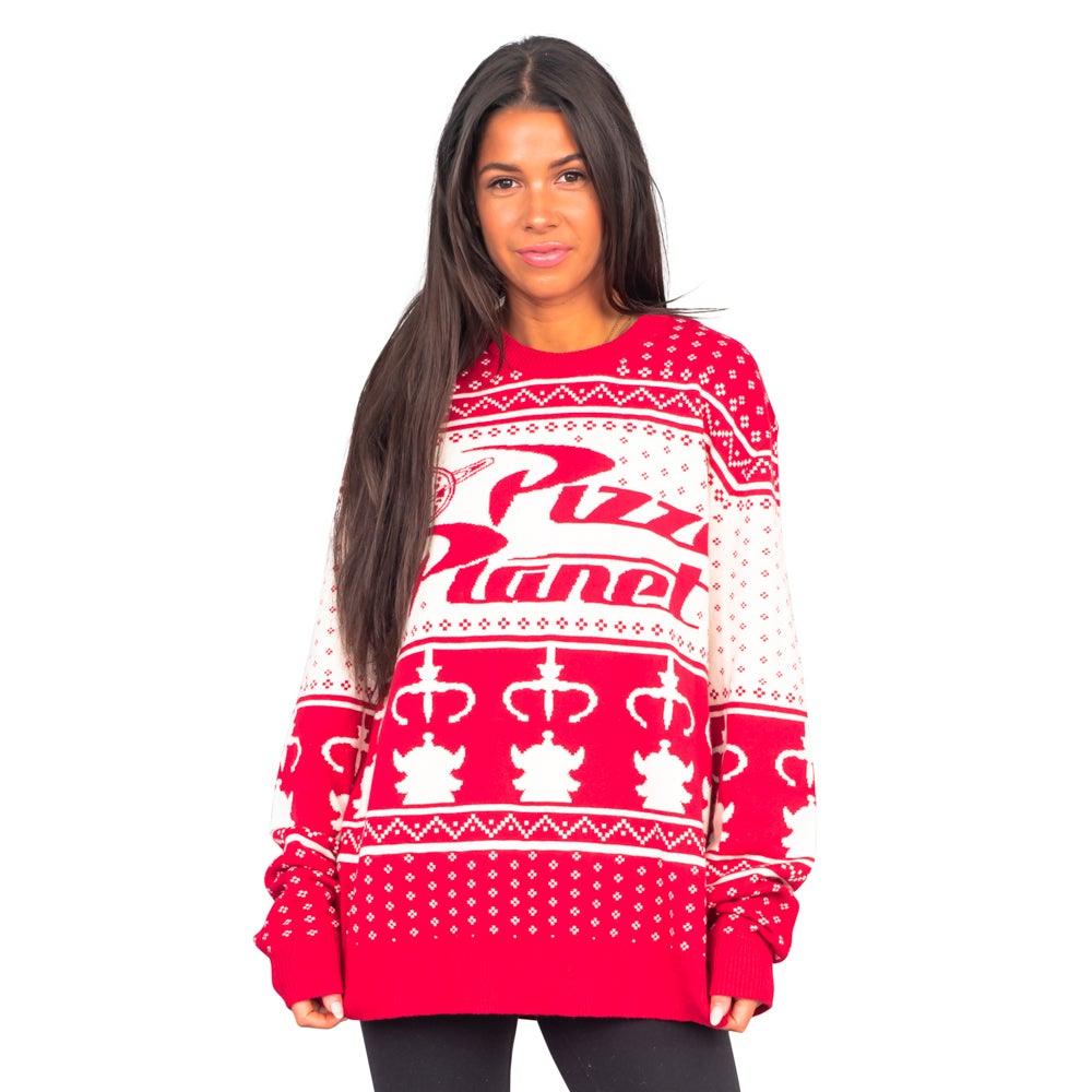 Toy Story Pizza Planet Sweater - TVStoreOnline