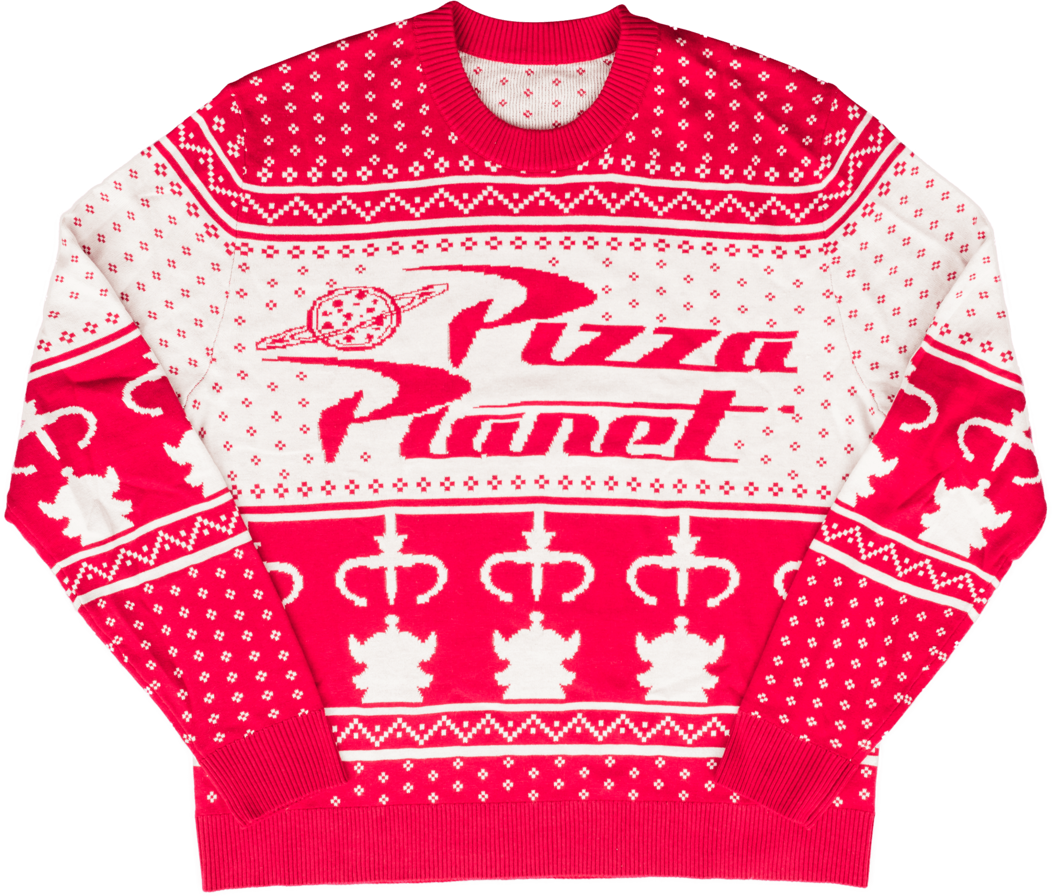 Toy Story Pizza Planet Sweater - TVStoreOnline