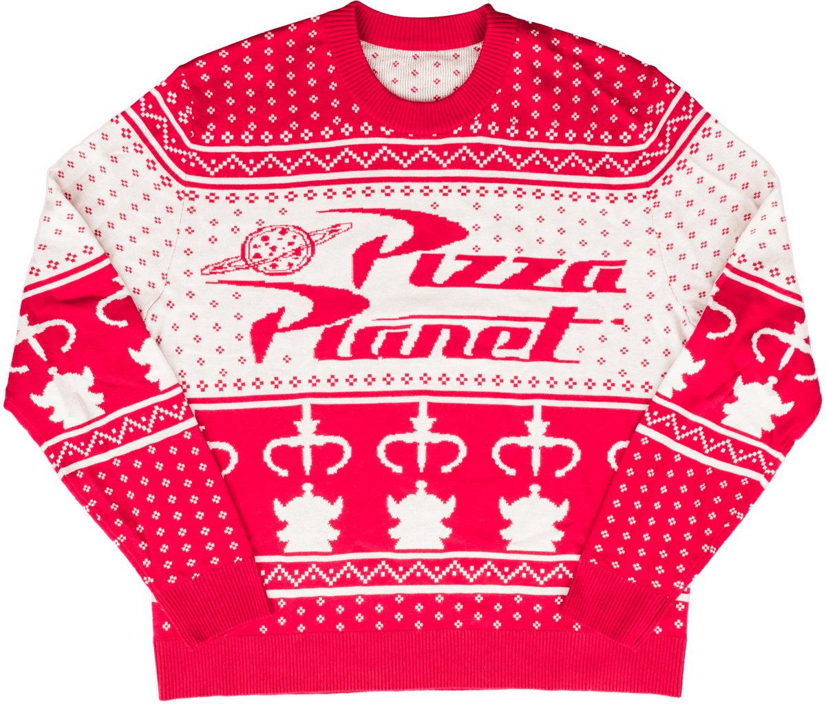 Toy Story Pizza Planet Sweater - TVStoreOnline