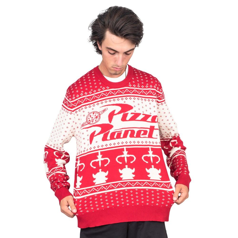 Toy Story Pizza Planet Sweater - TVStoreOnline