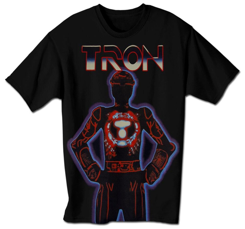 Tron Armor Black Adult T-shirt-tvso