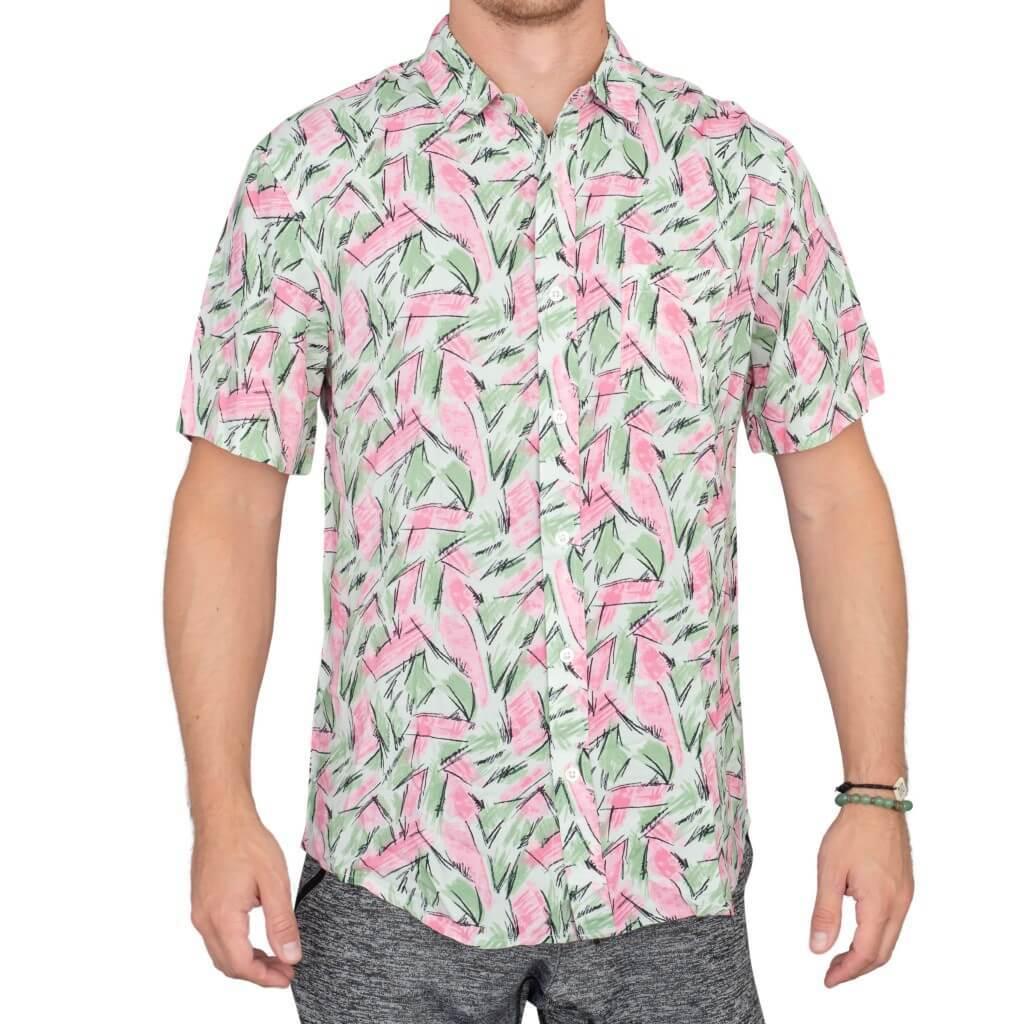 Tropical Hopper Costume Hawaiian Button Down Shirt-tvso