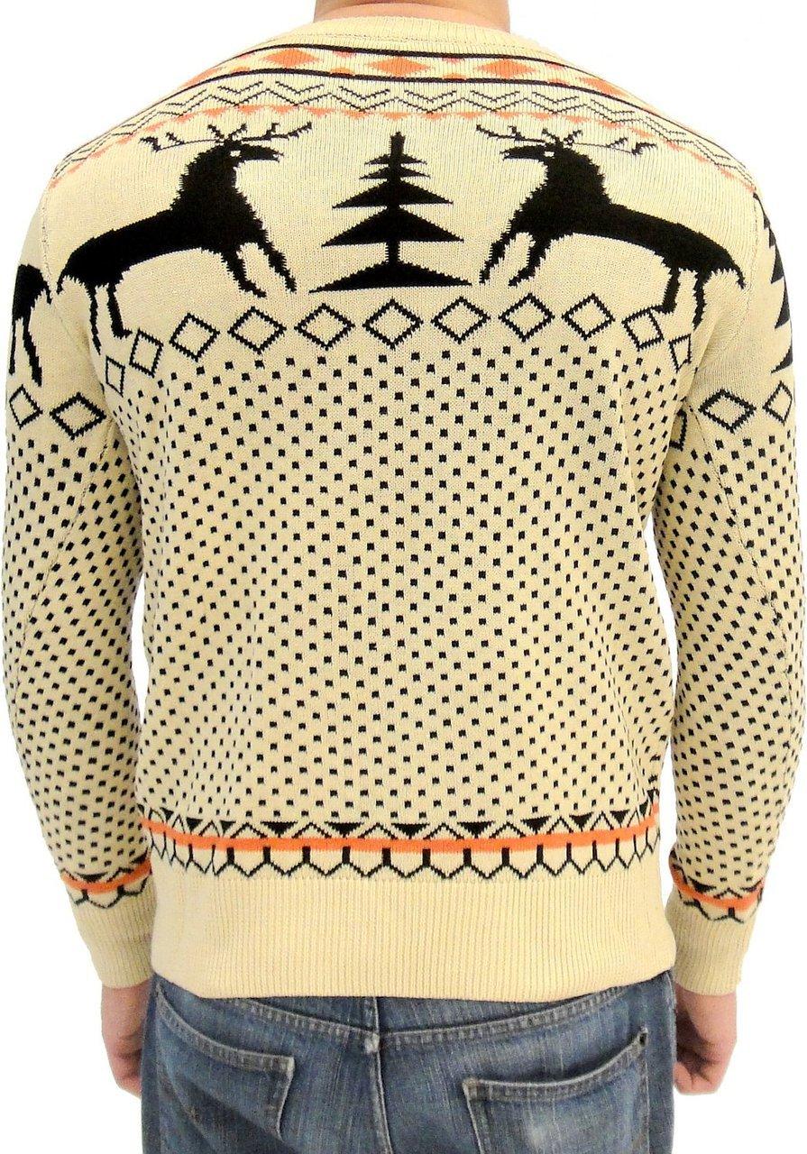 Ugly Christmas Sweater with Reindeer Sweatshirt-tvso