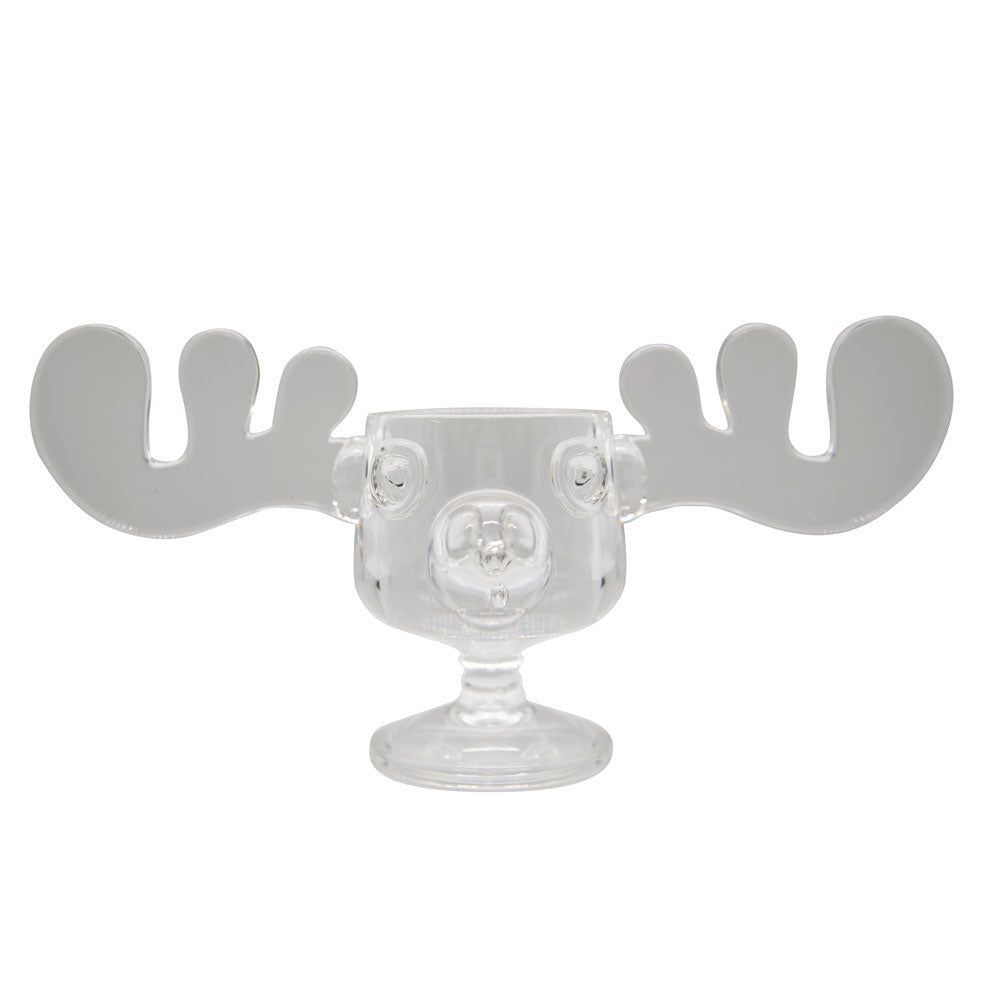 Vacation Movie Moose Mug Acrylic Christmas Clear Eggnog Mug - TVStoreOnline