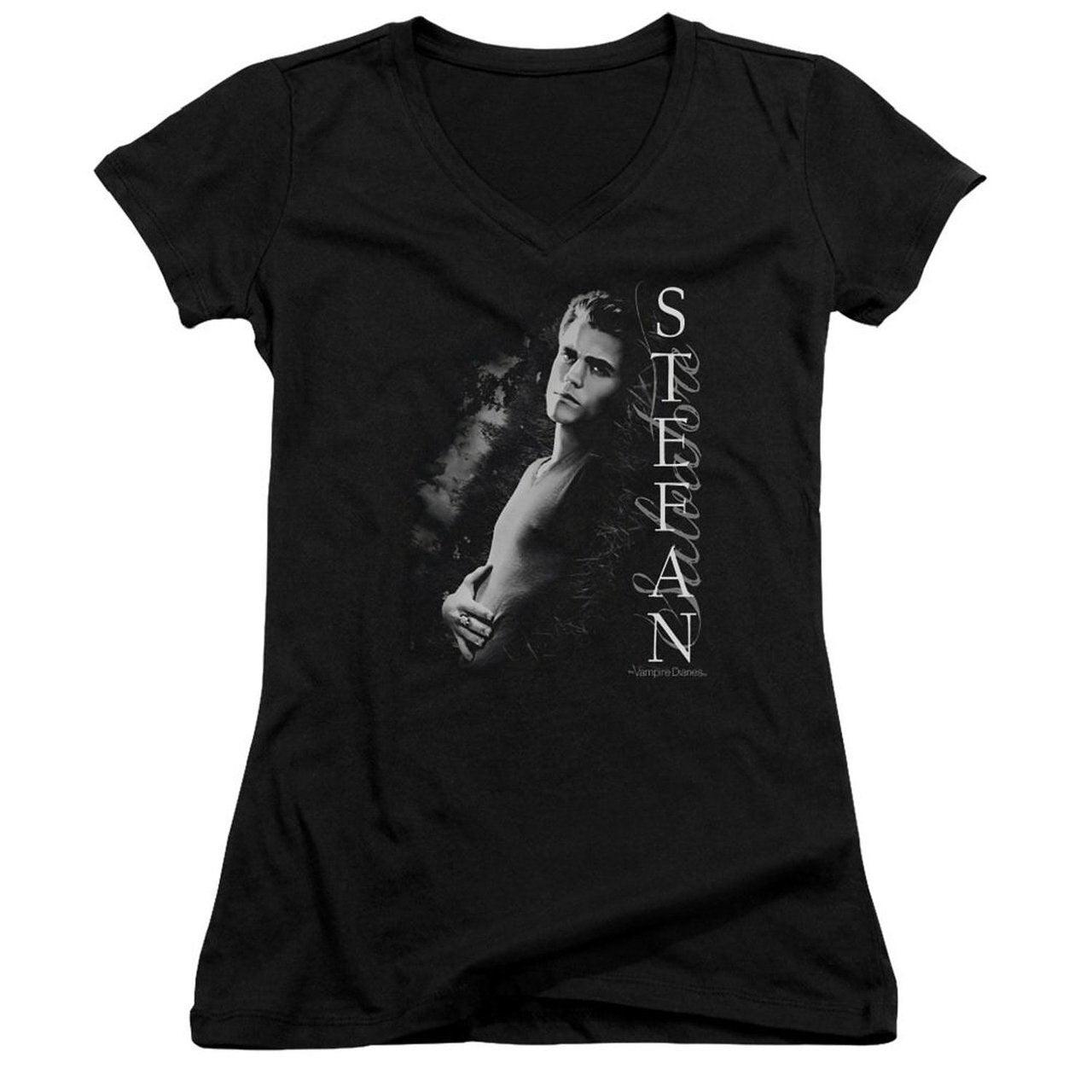 Vampire Diaries Stefan Next To Me T-Shirt-tvso