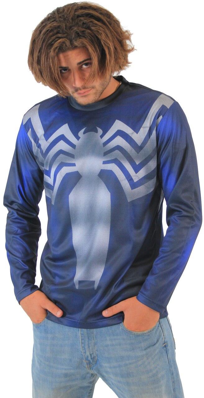 Venom Symbiote Sublimated Adult LONG SLEEVE Costume T-Shirt-tvso