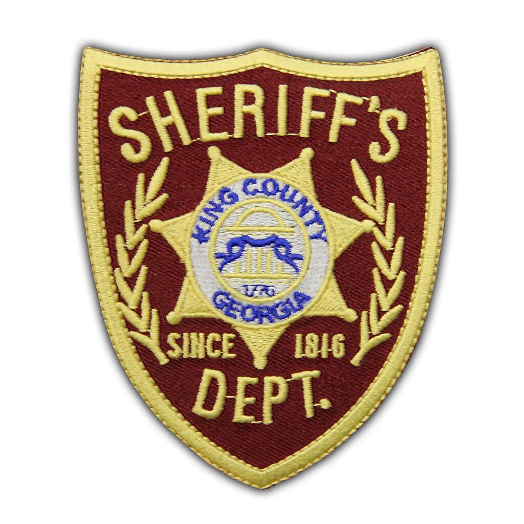 Walking Dead Sheriff's Dept. King County Georgia Patch-tvso