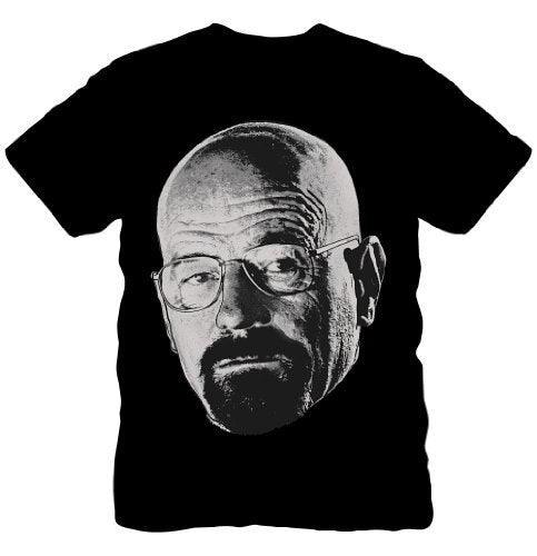Walter White Heisenberg Big Face Adult T-shirt-tvso