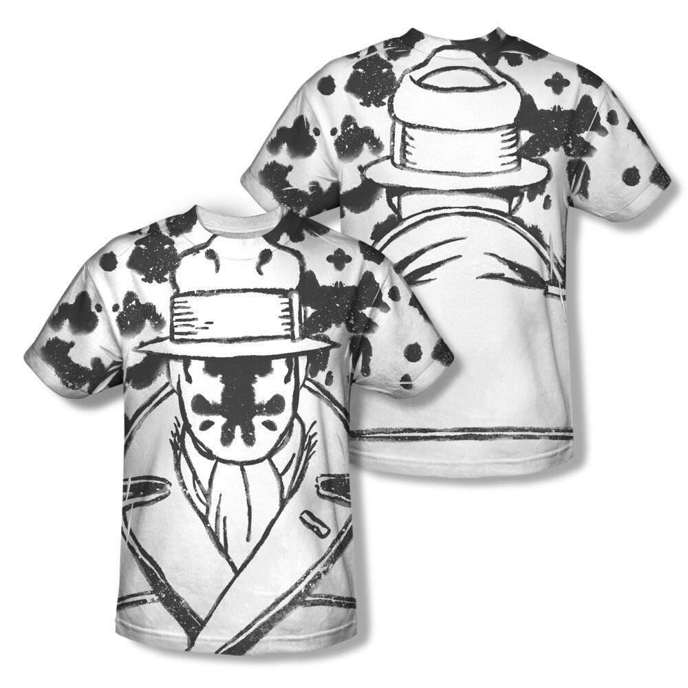 Watchmen Rorschach Sublimation T-Shirt-tvso