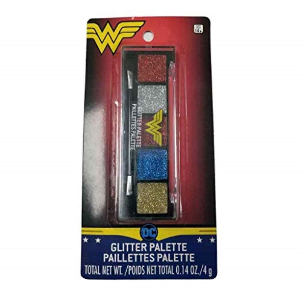 Wonder Woman Glitter Palette Makeup Costmetic Kit Costume Accessory - TVStoreOnline