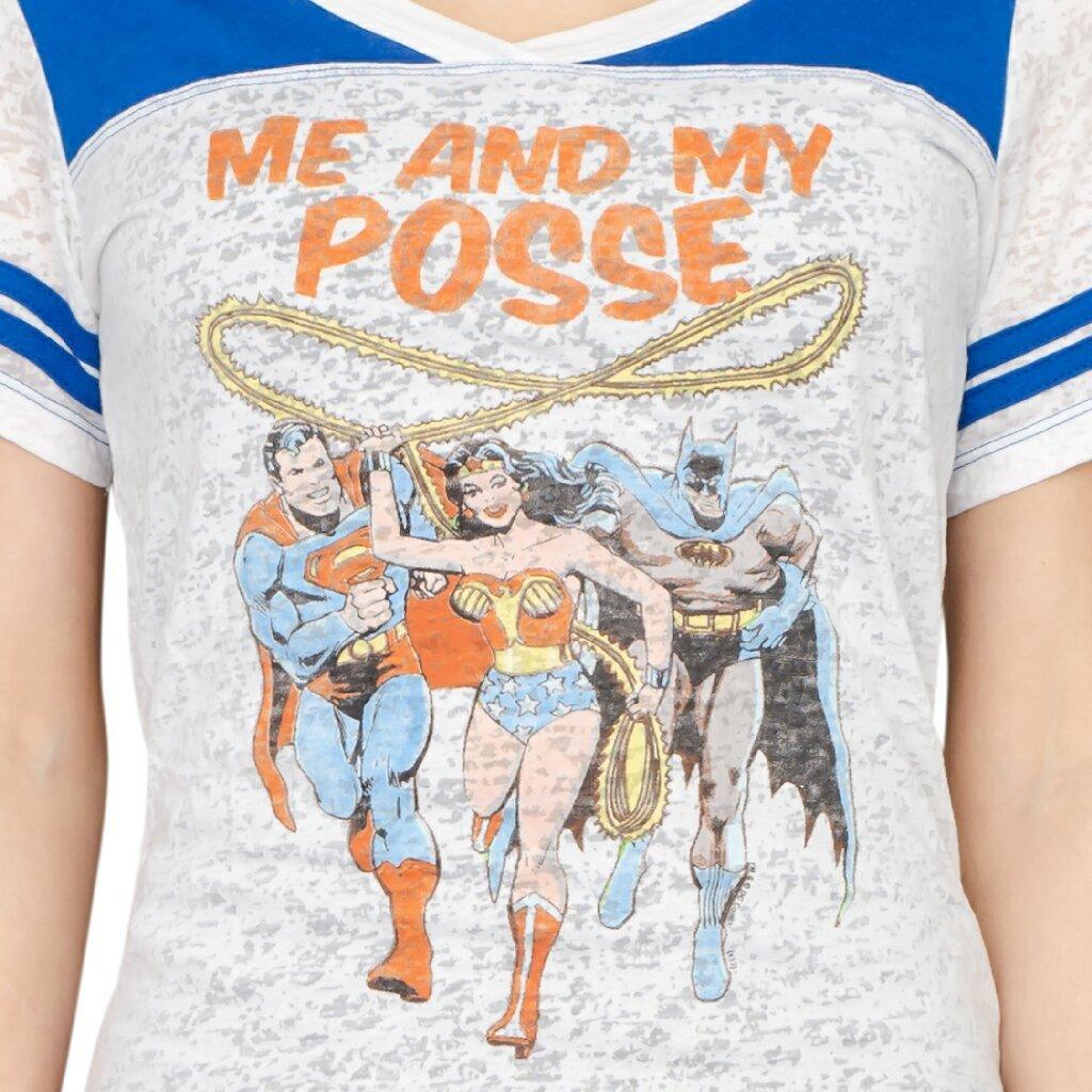 Wonder Woman Me and My Posse Juniors T-shirt-tvso