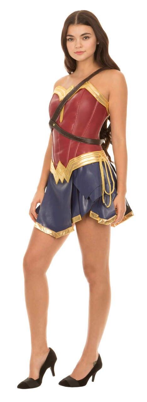 Wonder Woman Warrior Corset and Skirt Costume Set-tvso