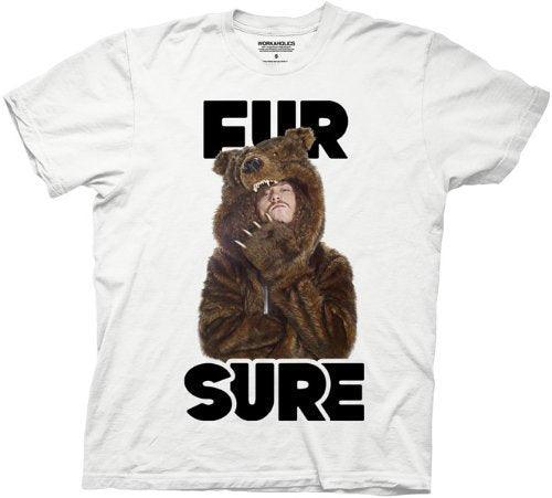 Workaholics Fur Sure Blake Adult T-shirt-tvso