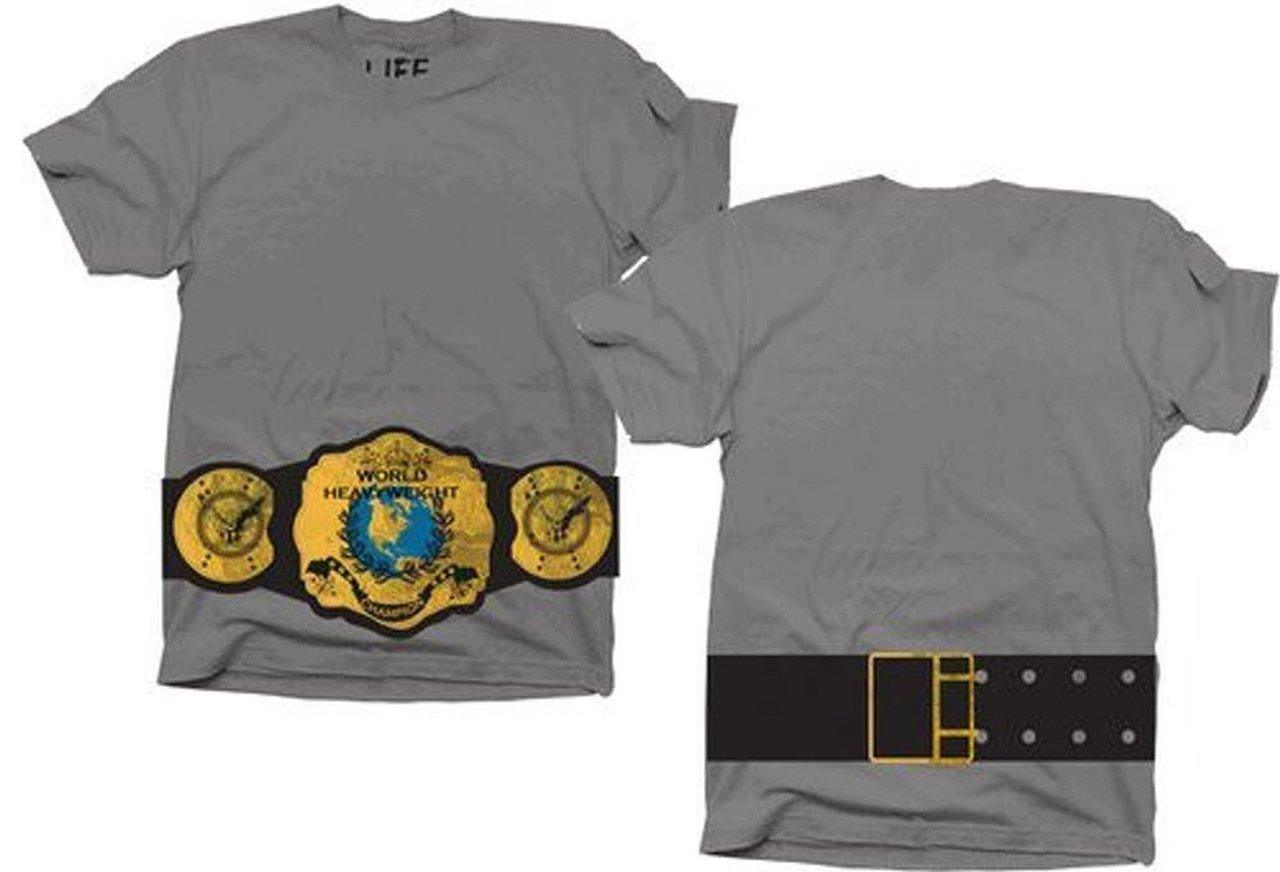 World Heavyweight Champion Belt on Waist T-shirt-tvso