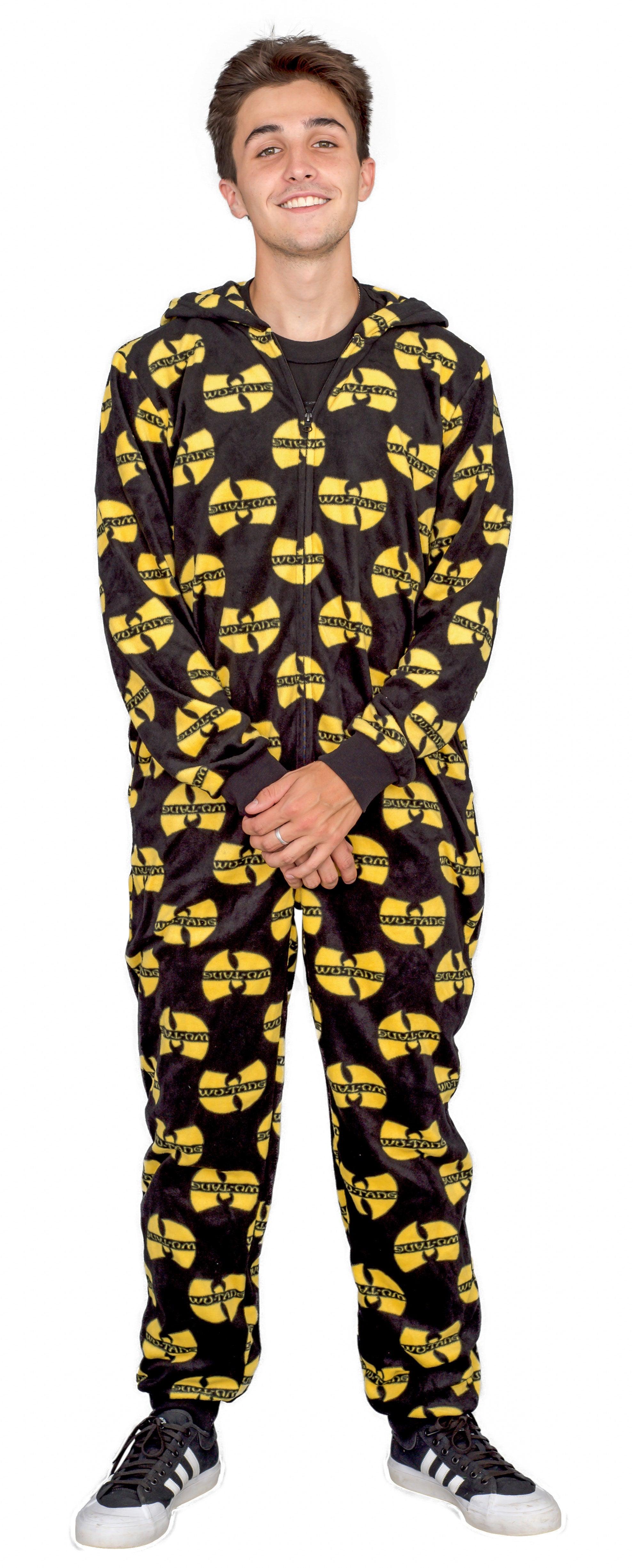 Wu-Tang Clan Logo Adult Pajama Union Suit - TVStoreOnline
