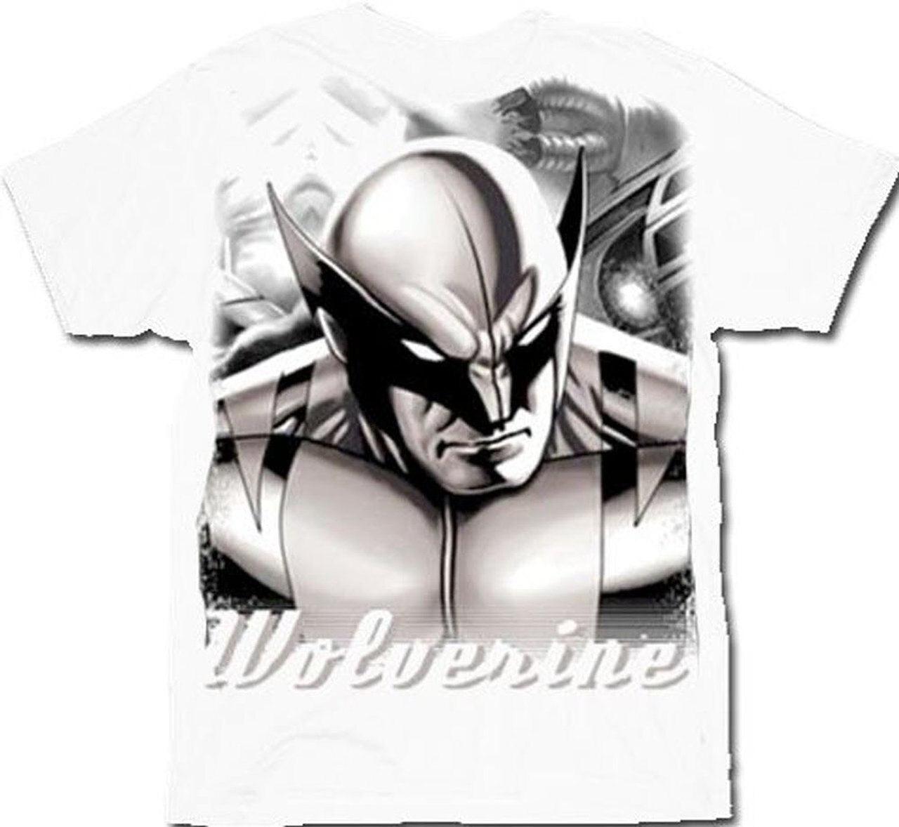 X-Men Wolverine Robot Assasin T-Shirt-tvso