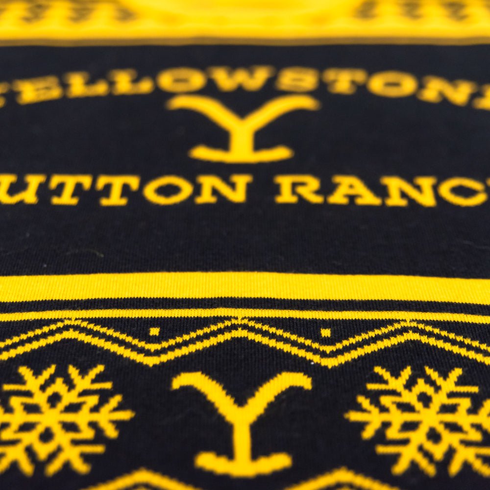 Yellowstone Ranch Logo Adult Unisex Ugly Christmas Sweater - TVStoreOnline